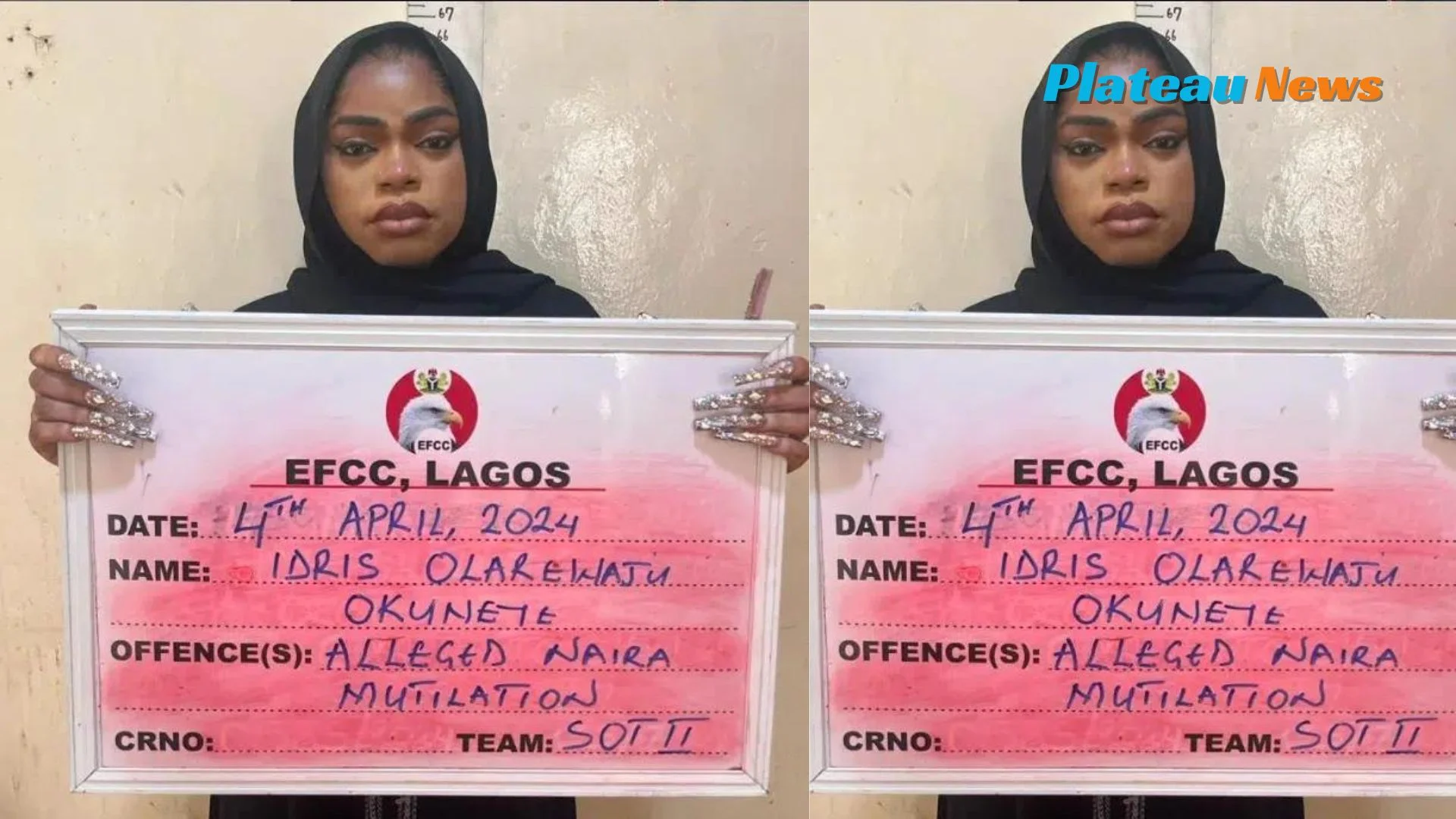 Prison Official Speaks On Bobrisky’s Gender, Discloses If Male Genitals Are Still Intact