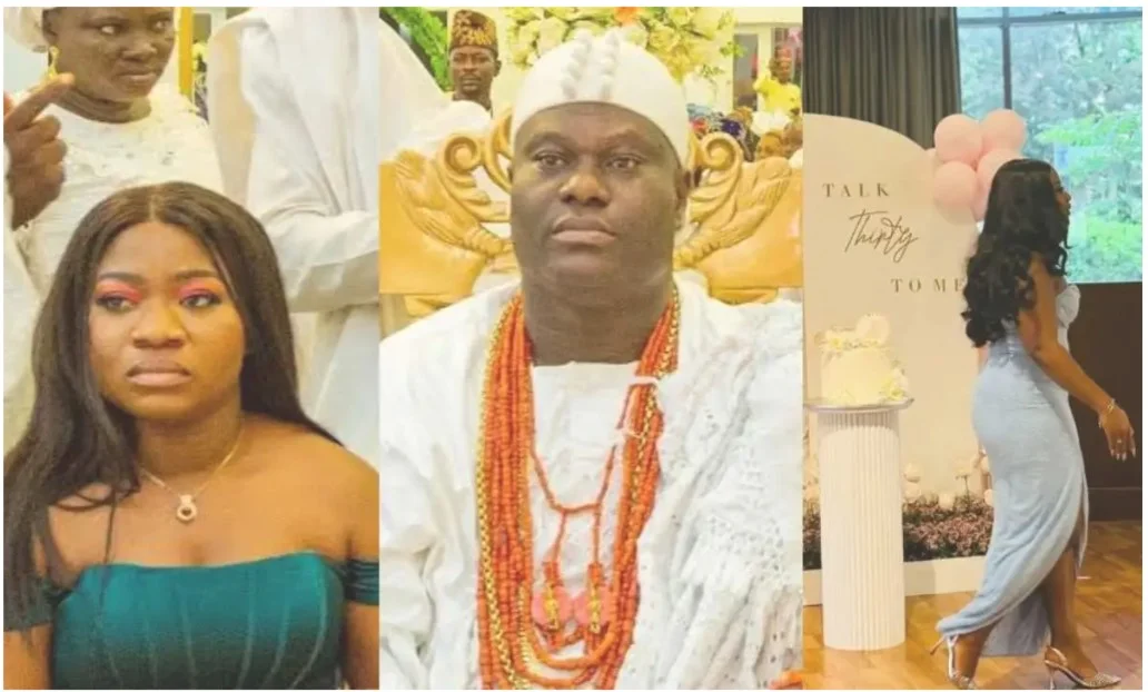 “Please go and bring husband to Daddy that all I need” – Ooni of Ife tells daughter, Princess Adeola as she celebrates her 30th birthday