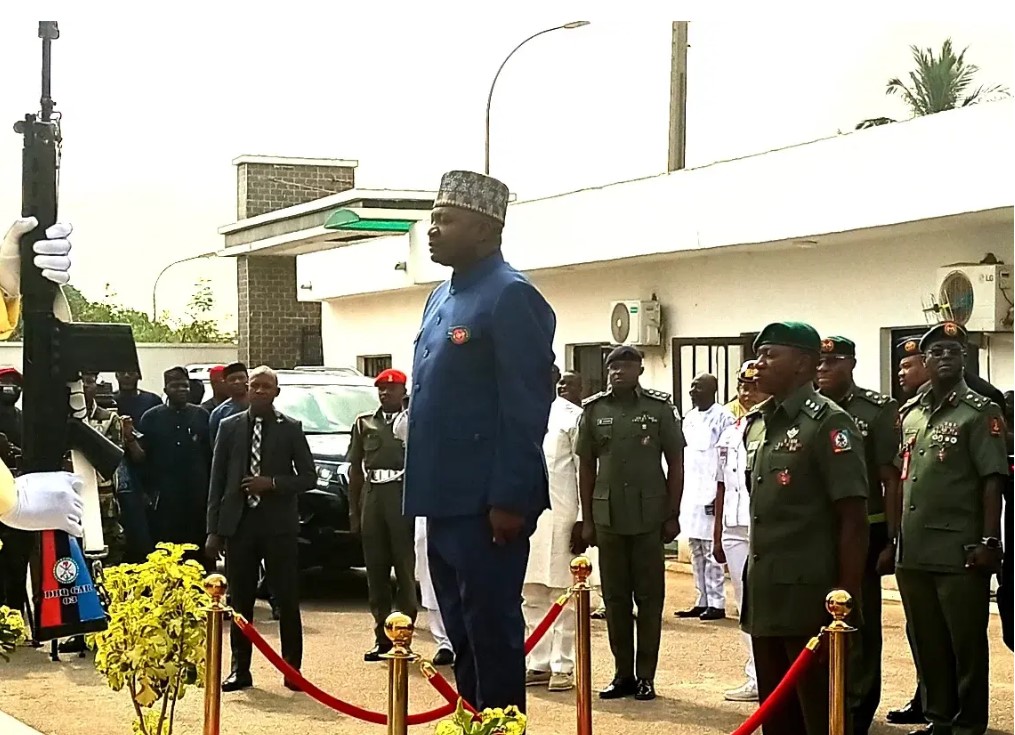 Just In: New Defence Minister, Musa Resumes, Meets Service Chiefs
